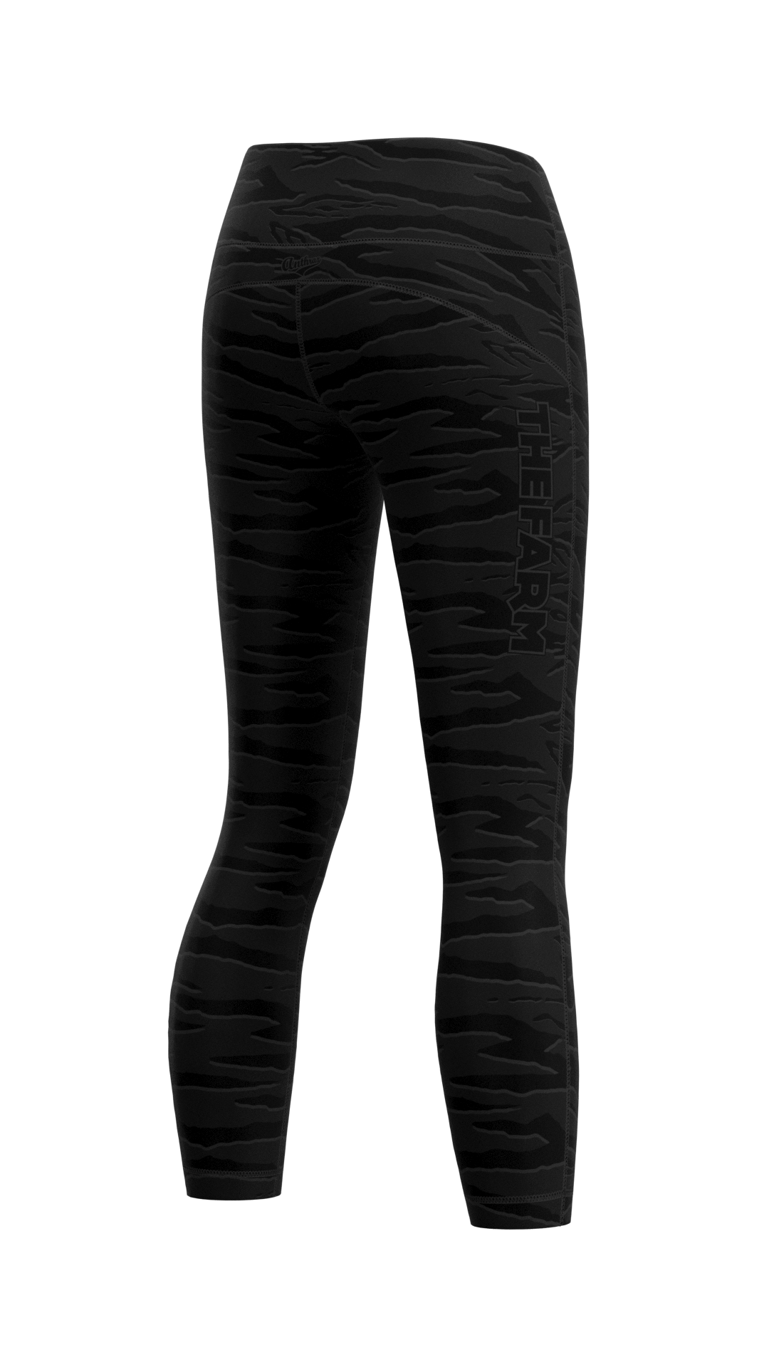 Women's The Farm Leggings - Sandana Black & Grey Snake Stripe